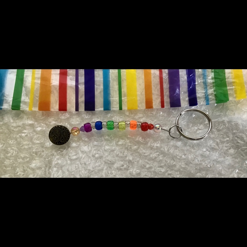 🌈PRIDE🌈unisex lanyard, bracelet, keychain 🌈 - Picture 9 of 14